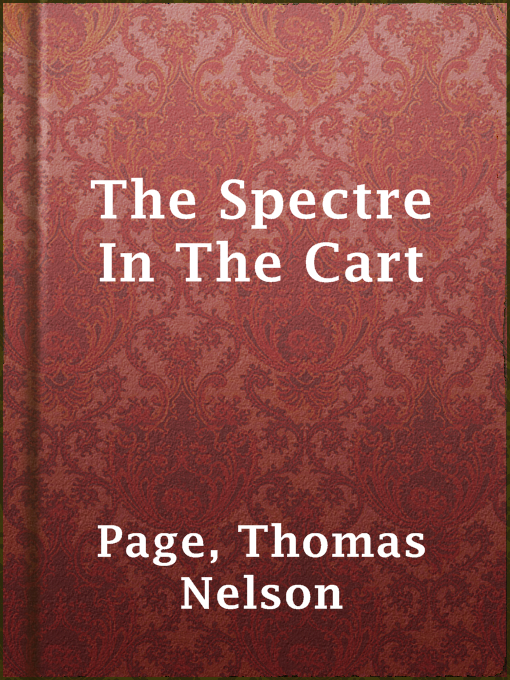 Cover image for The Spectre In The Cart